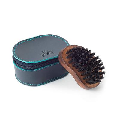 Man Arden Beard Brush with Leather Pouch 1's - Beard Comb
