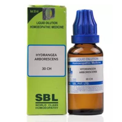 SBL Hydrangea Arborescens 30C Liquid 30 ml - Dilutions