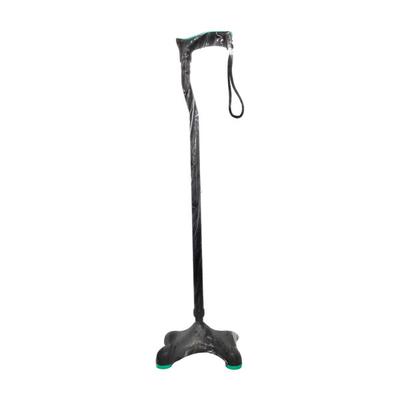 Tynor Quadra Stick (UNI) (72.8 - 96.6 cm) - Black - Others Ortho Supports