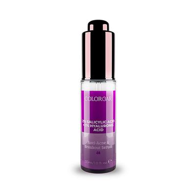 Colorbar Serum 2 % Salicylic Acid plus 1 % Hyaluronic Acid 30 ml - Face Serum