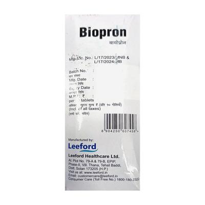 Biopron 4mg Tablet 10'S - Appetite-App