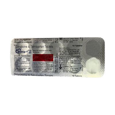 DILNIP T 10/80 Tablet 10's - Hypertension-Ana