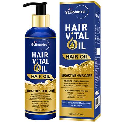 St.Botanica Hair Vital Bioactive Hair Oil 200 ml - Hair Oils