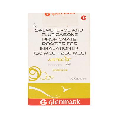 Airtec SF Instacaps 250 Capsule 30'S - Asthma/COPD-Ast