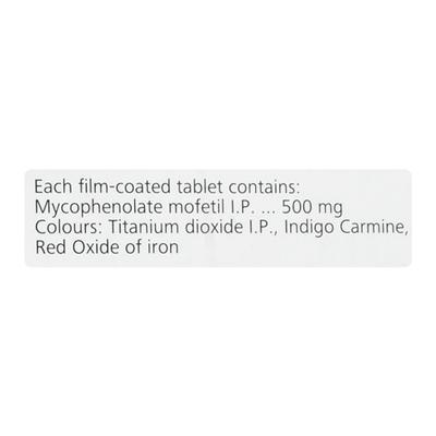 Cellcept 500 Tablet 10's - Immune Suppression