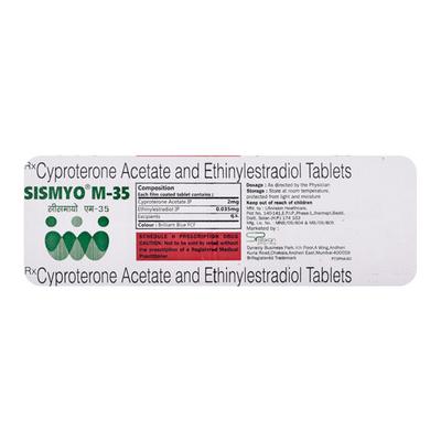 SISMYO M 35 Tablet 21's - Contraception-Ora