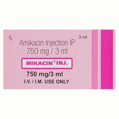 MIKACIN 750mg Injection 3ml - Bacterial Infections-Ami