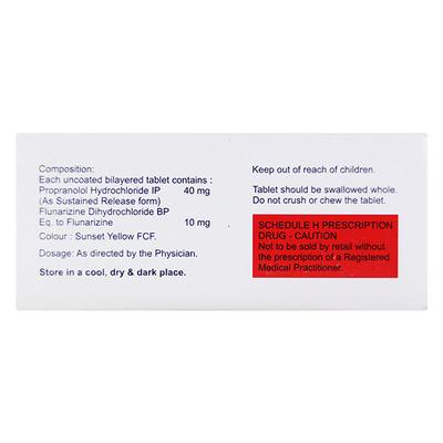 Migrabeta Plus Tablet 10'S - Migraine