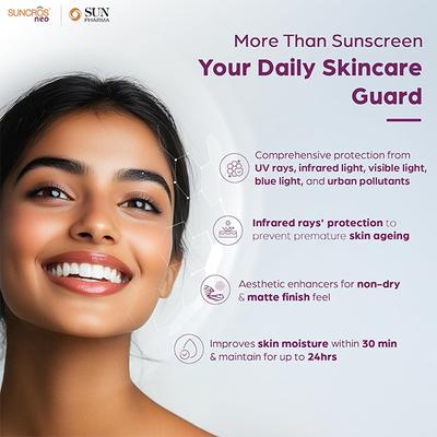 SUNCROS NEO SPF 75+ PA+++ UVA/UVB/IR/VISIBLE/BLUE LIGHT Sunscreen Gel 50g - Sun Protectors-Emo