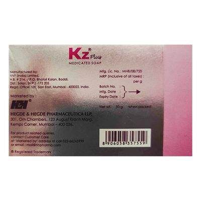 KZ PLUS MEDICATED Soap 50g - Skin Infections-Taa