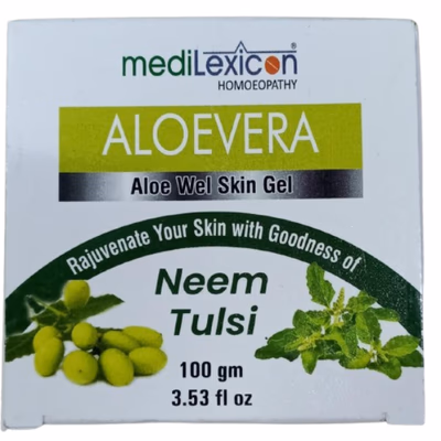 Medilexicon Aloevera Neem Tulsi Skin Gel 100 g - Personal Care(Homeopathy)