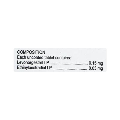 Divacon 0.03/0.15mg Tablet 21'S - Contraception-Ora