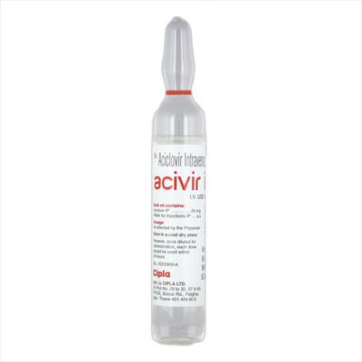 ACIVIR IV Infusion 10ml - Viral infections-Ant