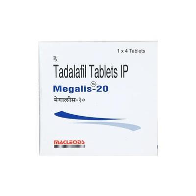 Megalis 20mg Tablet 4'S - Impotence/Erectile Dysfunction (Ed)