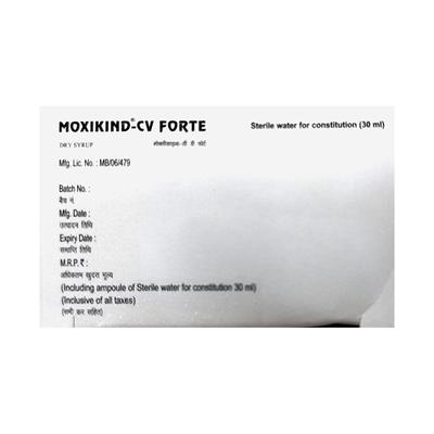 MOXIKIND CV FORTE STRAWBERRY FLAVOUR Dry Syrup 30ml - Bacterial Infections-Pen