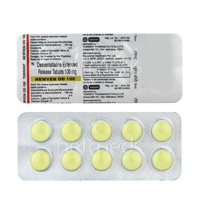 Newven OD 100mg Tablet 10'S - Depression-Ant