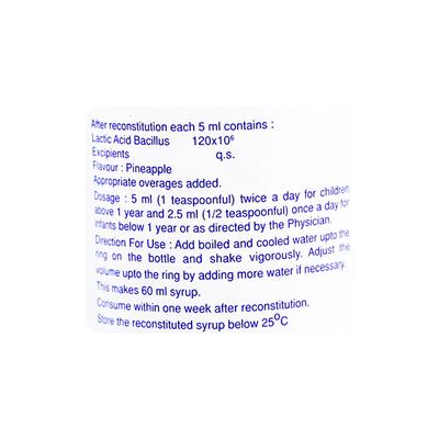Vizylac Dry Syrup 60ml - Diarrhoea-Ant