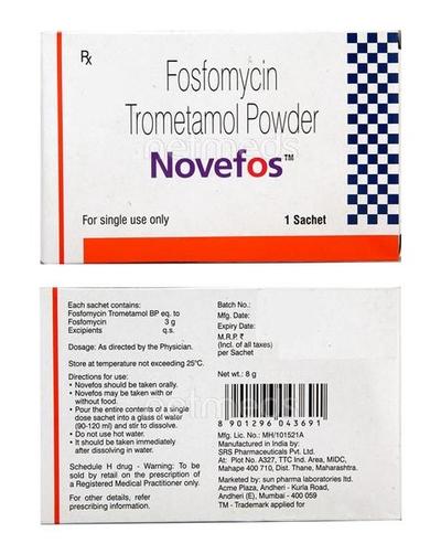 Novefos Sachet Powder 8Gm - Bacterial Infections-OAB