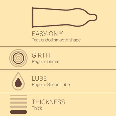 Durex Condoms - Real Feel 10's - Plain/Flavoured Condoms