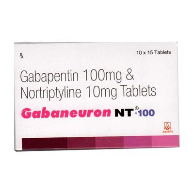 GABANEURON NT 100 Tablet 15's - Neuropathic Pain-Dru