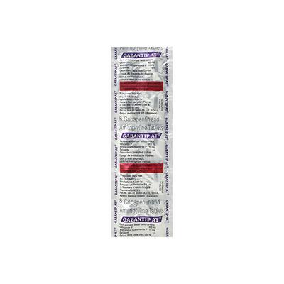 Gabantip AT 300mg Tablet 10'S - Neuropathic Pain-Dru