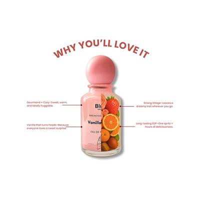 Blur India Perfume for Women - Vanilla Melts, Warm & Cozy Eau De Parfum, Long Lasting Perfume 30 ml - Women Perfumes (Edt/Edp)