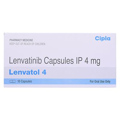 LENVATOL 4 Capsule 10's - Cancer Oncology-Tar