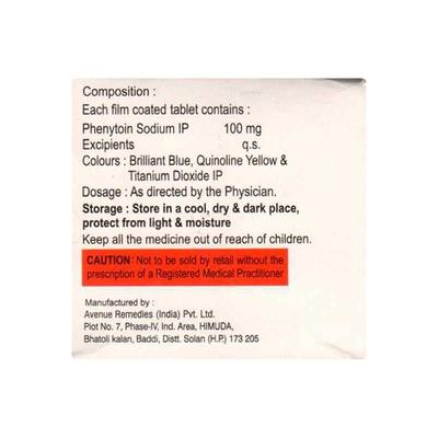 EPILEP 100 Tablet 100's - Epilepsy/Convulsion-Ant