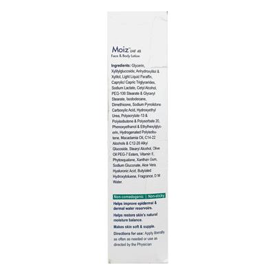 MOIZ LMF 48 FACE & BODY Lotion 75ml - Dry Skin-Emo