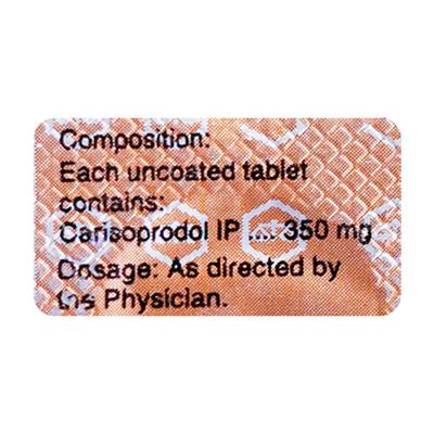 Carisoma 350mg Tablet 10'S - Muscle Spasm-Mus