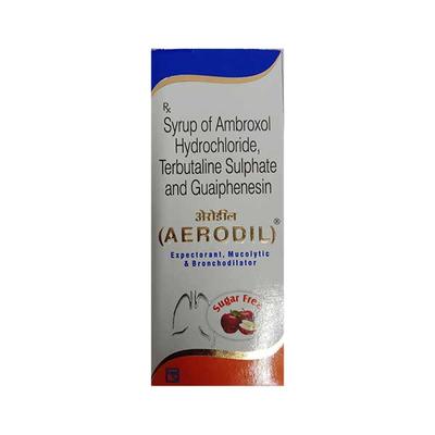 AERODIL SUGAR FREE Apple Flavour Expectorant 100ml - Cough And Cold-Cou