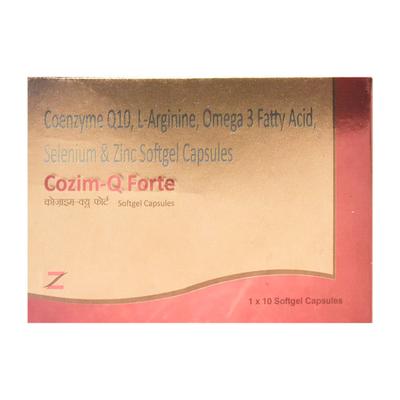 Cozim Q Forte Capsule 10'S - Supplements-Sup
