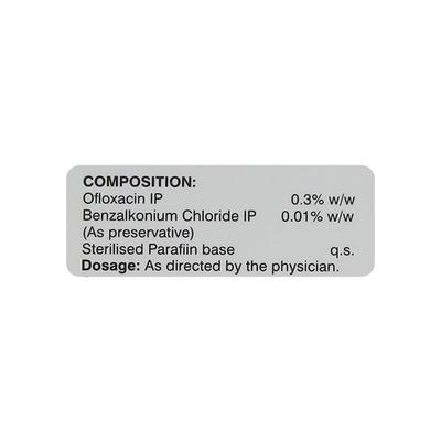 OMEFLOX Eye Ointment 5gm - Eye Infections-Eaa