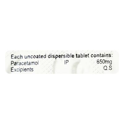 ADMOL 650 Tablet 10's - Fever-Ana