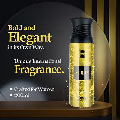 Ajmal Aurum Pour Femme Parfum Deo 200 Ml - Deodorants/Roll-Ons