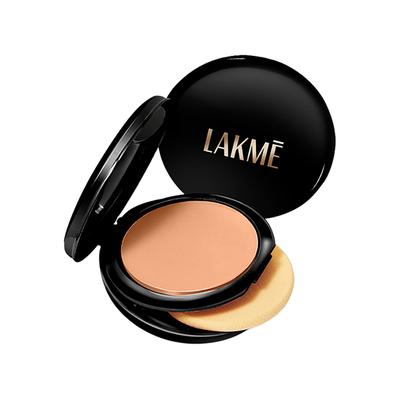 Lakme Xtraordin-airy Compact, 2 In 1 Compact + Foundation, Lightweight, SPF17, Rose Fair, 9 gm - Compact Powder