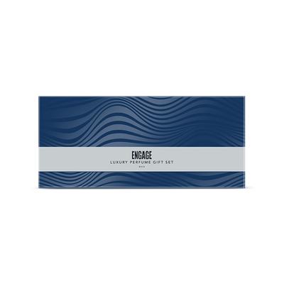 Engage Luxury Perfume Gift Pack for Men, Travel Sized Assorted Pack, 25ml each 4's - Men Perfumes (Edt/Edp)