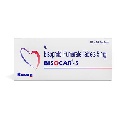 Bisocar 5mg Tablet 10'S - Hypertension-Bet