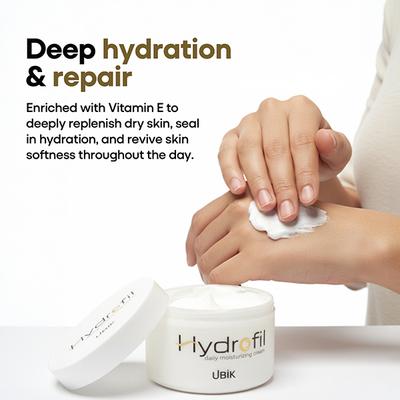 Hydrofil Daily Moisturizing Cream 500gm - Dry Skin-Oth