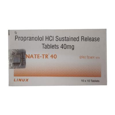 Pronate TR 40 Tablet 10'S - Hypertension-Bet