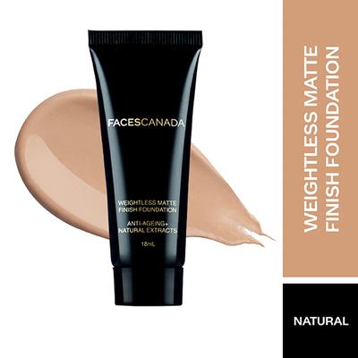 Faces Canada Face Combo - Makeup Remover + Weightless Foundation (Natural) 1's - Make Up Removers