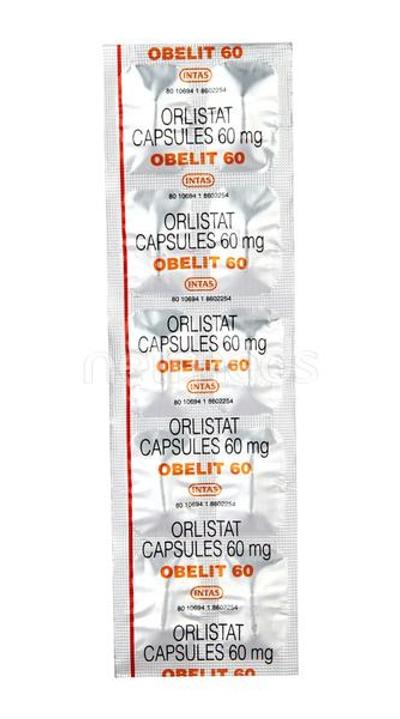 Obelit 60mg Capsule 10'S - Obesity