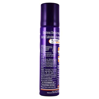 LYSER D Spray 55gm - Pain relief-Mus