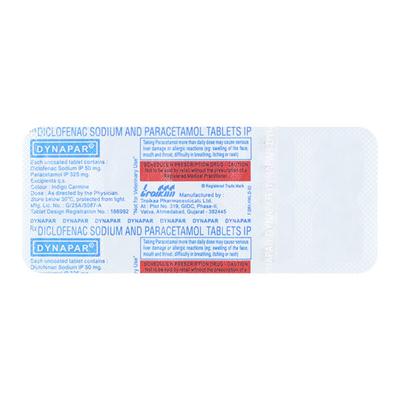 Dynapar Tablet 10'S - Pain relief-Nsa