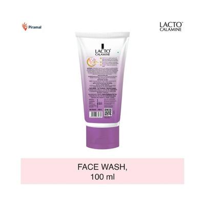 Lacto Calamine Daily Facewash with Kaolin Clay, Niacinamide and Vitamin E for Oily Skin 100ml 3's - Face Wash & Cleansers