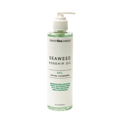 VITAMINS & SEA BEAUTY Gel Face Cleanser Wash, Gentle Hydrating Pore Facial Cleanser 237ml - Scrubs & Exfoliants