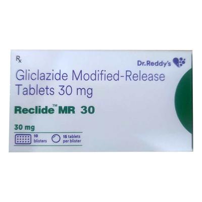 RECLIDE MR 30 Tablet 15's - Diabetes-Ant