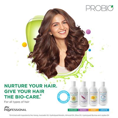 Godrej Professional Probio Keratin Revive Shine Hair Serum 100 ml - Hair Serums