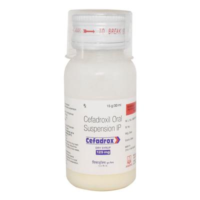 Cefadrox 125mg Dry Syrup 30ml - Bacterial Infections-Cep