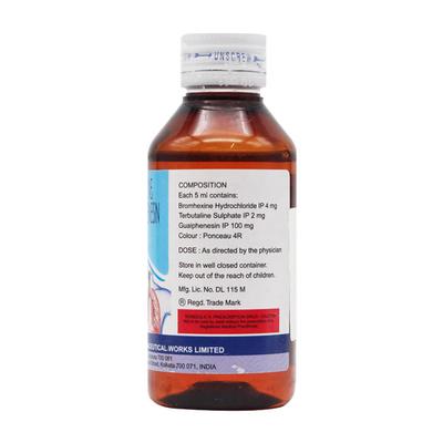 Asmotone Plus Sugar Free Syrup 100ml - Asthma/COPD-Ast